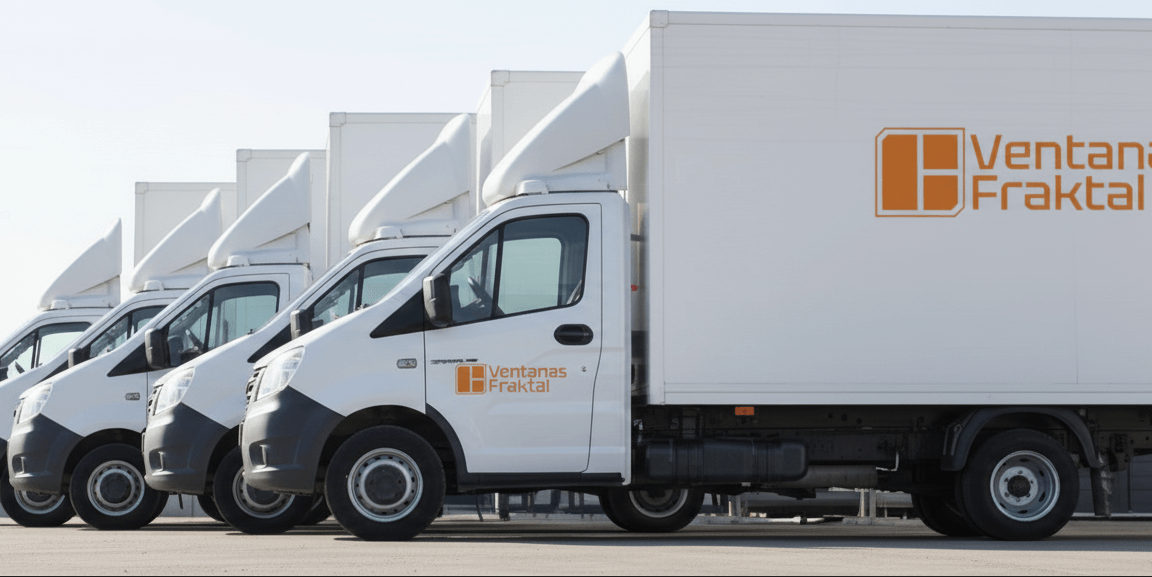 Entrega de ventanas al lugar de instalación