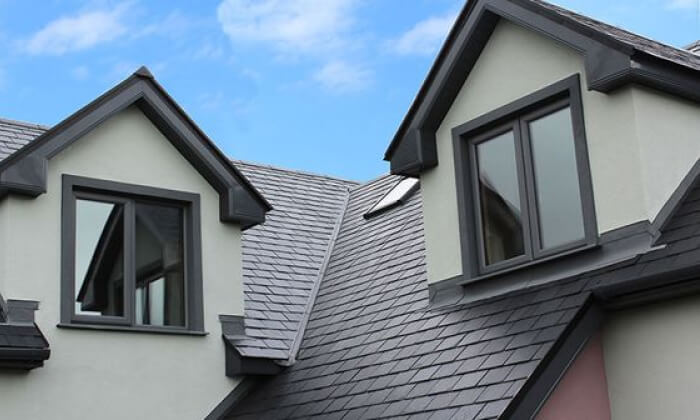 Gris y metálico — geometría pura