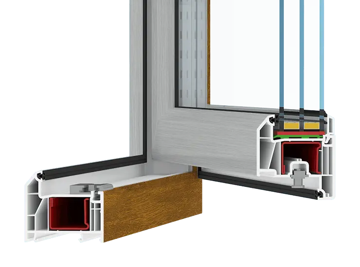 Diferentes colores en ambos lados