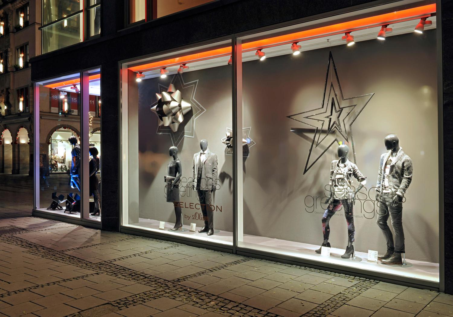 Escaparates panorámicos para tiendas