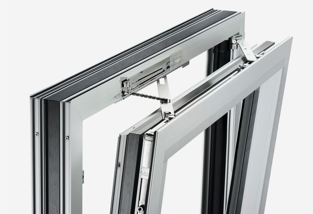 Поворотно-откидные окна ПВХ