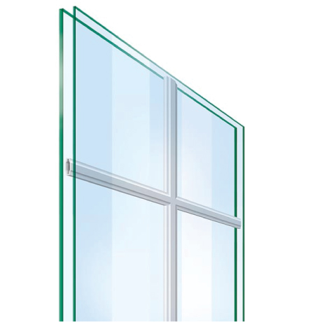 Montantes entre cristales